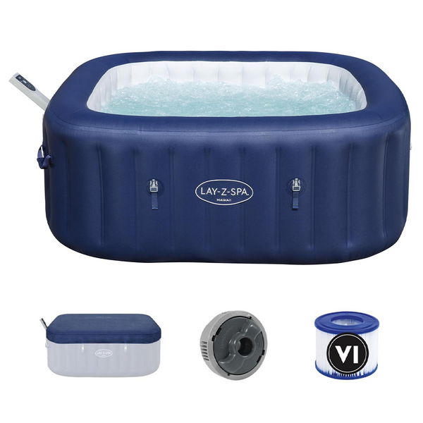 Bestway Lay-Z-Spa Hawaii AirJet 6001H - Piscina idromassaggio spa