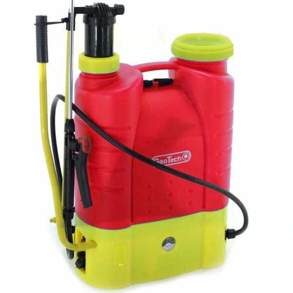Pulvérisateur à batterie/manuel GeoTech KF-16C-23 à dos 16 litres