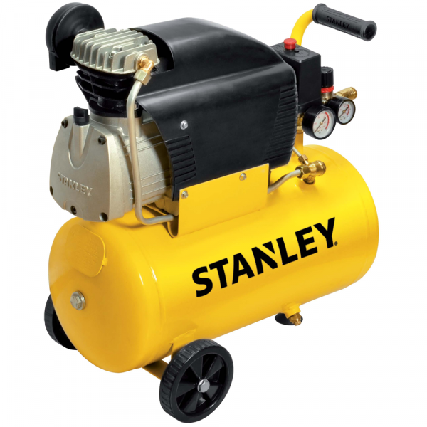 Stanley D210/8/24 - Compresseur d'air électrique à chariot - moteur 2 CV - 24 L