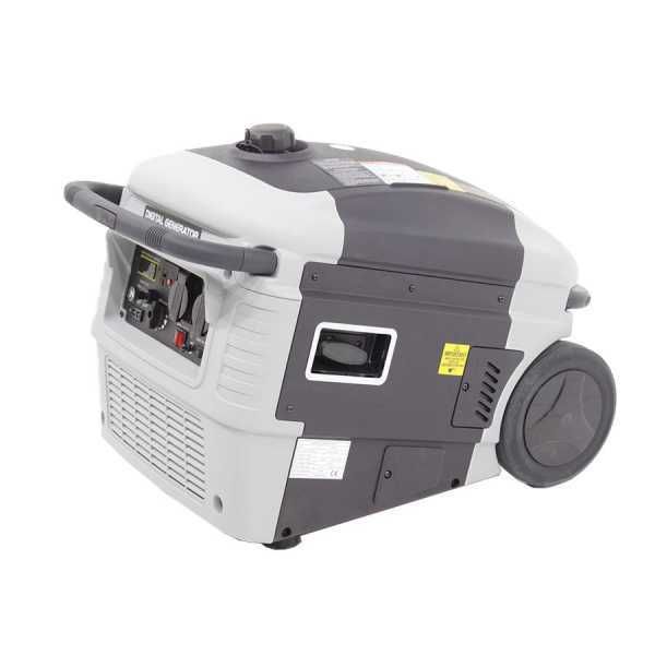 AMA G3000I - Leiser Inverter-Stromerzeuger mit Rädern 3 kW - Dauerleistung 2.8 kW - 230V